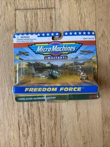 1997 micro machines military freedom force 75290 Helicopter AH-64 Apache Troop - Picture 1 of 7