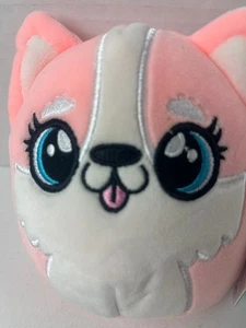 DEZZY Squishmallows Claire's Exclusive rosa Welpe Hund 5 Zoll Neu mit Etikett neu - Bild 1 von 5