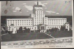 Ocean Forest Hotel Myrtle Beach SC. RPPC Postcard - Picture 1 of 2