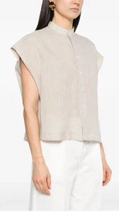 The White Company Linen Shirt 14 New £98 similar look to model - Picture 1 of 7