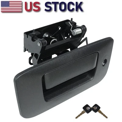 Tailgate Lock Handle & Bezel Assembly 22755305 for 07-14 Silverado Sierra - Image 1 of 4