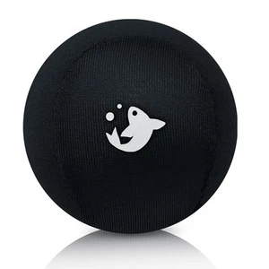 Jet Black Stress Ball for Hand Strength Therapy and Mindfulness Relief - Picture 1 of 7