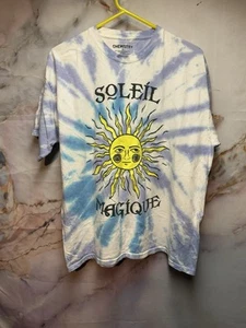 Chemistry Soleil Magique Tie-Dye Tee - Blue and Yellow - Picture 1 of 3