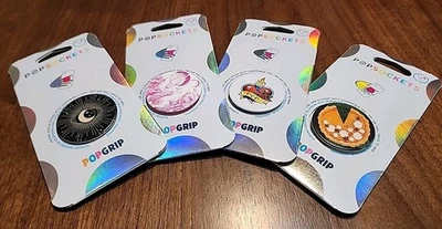 NEW! Lot of 4 (Four) Genuine PopSockets Phone Grip and Stand with Swappable Tops - Image 1 of 4