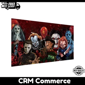 Halloween Paint by Numbers for Adults, Horror Large Paint by Number Kits for Beg - Picture 1 of 5
