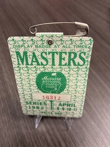 1982 MEISTERABZEICHEN CRAIG STADLER AUGUSTA SIEGER SCHÖN!!! - Bild 1 von 2