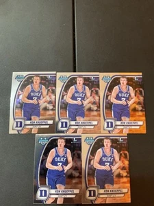 2024-25 BOWMAN CHROME U KON KNUEPPEL 1ST ROOKIE 5 CARD LOT-DUKE-#48 - Picture 1 of 3