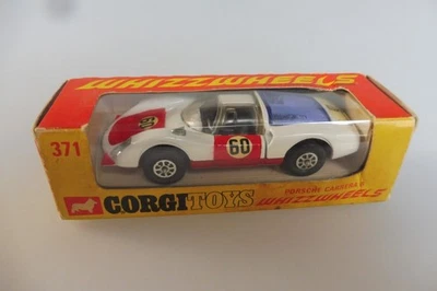 CORGI TOYS 371 Whizzwheels PORSCHE 906 Carrera 6 come nuovo/confezione originale 1:43 - Immagine 1 di 4