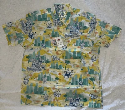 成人 4XL Polo 黄色 Reyn Spooner Pokemon 世界锦标赛 2025 年独家新品 — 第 1/3 张图片