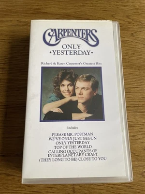 Carpenters: Only Yesterday VHS Video Tape - 700/21 - Image 1 of 3