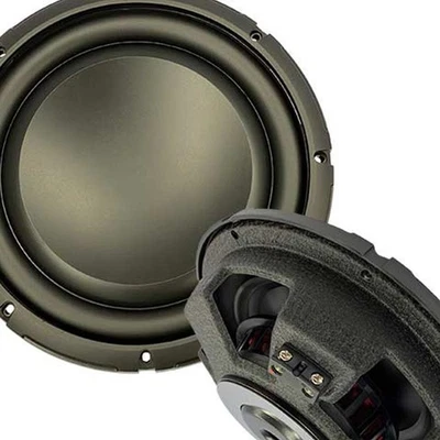 25cm / 10" Subwoofer 150W 2Ohm, Einbautiefe: 66mm für Seitenkoffern - Bild 1 von 3