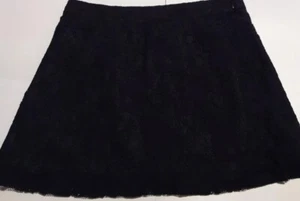 Forever 21 Junior Girls Blue Floral Lace Skirt S - Picture 1 of 7