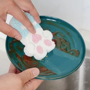 6pcs Strong Adsorption Force Compressed Wood Pulp Sponge  Dishwashing - Picture 1 of 8