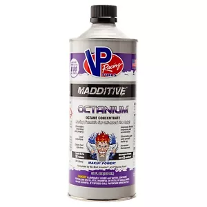 VP Racing Fuels 2855 Madditive Octanium Octane Booster Racing Formula Quart - Picture 1 of 3