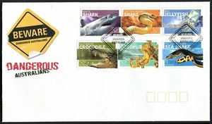 Australia Dangerous Australians 2006 conjunto de 6 FDC, como nuevo - Imagen 1 de 1