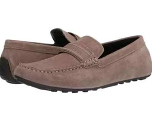 CALVIN KLEIN OLIVER MEN'S LOAFER DRIVING SHOES COLOR TAUPE SUEDE SIZE 11 M NIB - Picture 1 of 7