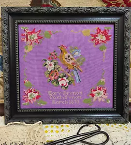 Mary Beynon 1870 ~ malerische Rose Needle Arts - Bild 1 von 1
