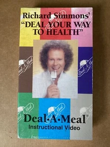 Richard Simmons Deal Your Way To Health New Sealed Vhs Deal A Meal Instructional - Picture 1 of 2