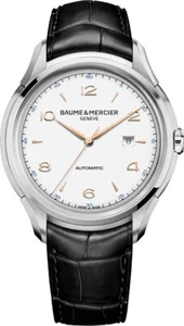 Reloj automático para hombre Baume & Mercier Clifton esfera plateada M0A10365 totalmente nuevo - Imagen 1 de 8