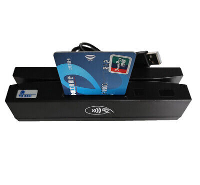 Magnetic Stripe Credit Card EMV IC Chip RFID PSAM Reader Writer YL160 4-in-1  • 65.88$