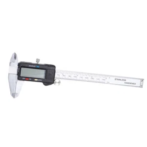 6" LCD Digital Acero Inoxidable Pinza Vernier 150mm CNC Micrómetro Herramienta de Medida - Imagen 1 de 7