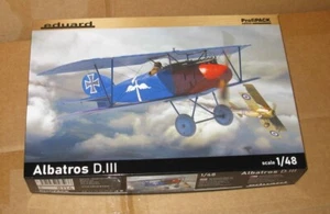 Eduard 1:48 Albatros D.III WWI German Fighter Profi-Pack Neu sehr detailliert - Bild 1 von 13