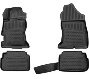 Subaru Crosstrek 17-23 Subaru Impreza Floor Mats Front & 2nd Row All Weather Set - Picture 1 of 8