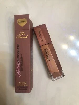 Too Faced Melted Chocolate Matte Liquid Eye Shadow Shade Amaretto 4.9ml NIB - Image 1 of 4