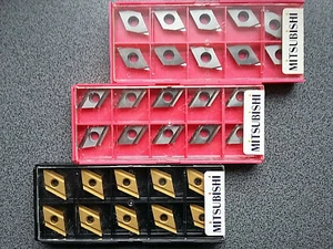 ¡VENTA! 10 placas de corte reversibles Mitsubishi DEGX - Imagen 1 de 3
