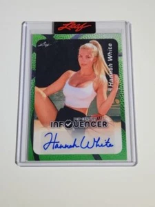 Influencer Hannah White LEAF Pop Century 2023 CSU AUTO SP /445 - Foto 1 di 2