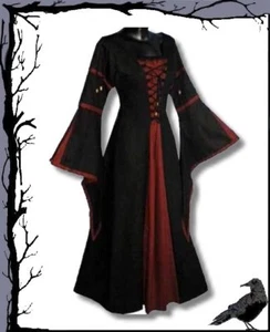 Vampire - Langes Gothic Kleid Almathia Inter Moden - Bild 1 von 5
