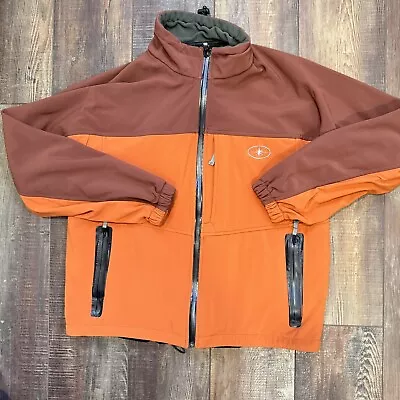 Pure Polaris Jacket Orange Men's Size Medium Snowmobile- Snowboard- Skiing - Image 1 of 4