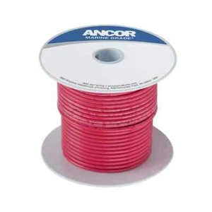 Ancor Marine RED 2/0 AWG Boat Battery Cable Tinned Copper Wire 50FT ROLL - Picture 1 of 4