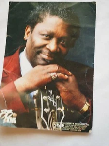 Autographed B.B.King Color photo with note to Mike about some concert Passes 4x6 - Picture 1 of 3