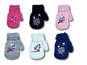 baby gloves with strings