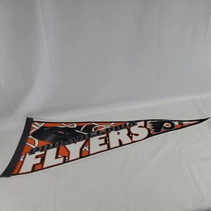 PHILADELPHIA FLYERS FULL SIZE FELT PENNANT - 29.5" x 12" - EUC - FREE SHIPPING - Picture 1 of 5