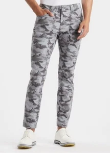 NWT G/FORE Men's Tour 5 Pocket Straight Leg Charcoal Camo Golf Pants - Bild 1 von 2