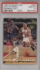 1993-94 Topps Stadium Club Members Only Scottie Pippen #300 PSA 10 GEM MT HOF
