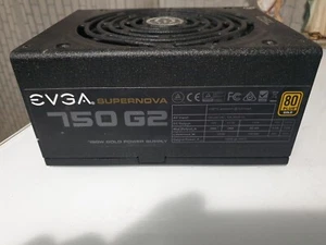 EVGA SuperNova 750 G5 80 Plus Gold 750W Fully Modular Power Supply... - Afbeelding 1 van 3