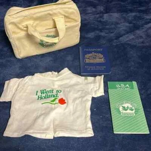 VTG Cabbage Patch Kids Airways Travel Set Holland - Picture 1 of 7