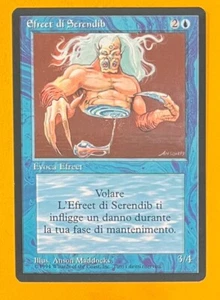MTG SERENDIB EFREET (Italian) Revised FBB (OldManMTG 008-908) - Picture 1 of 11