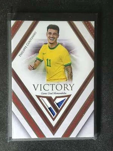 2023-24 Futera Unique Victory Ruby Philippe Coutinho 04/04 Brazil Relic - Bild 1 von 2