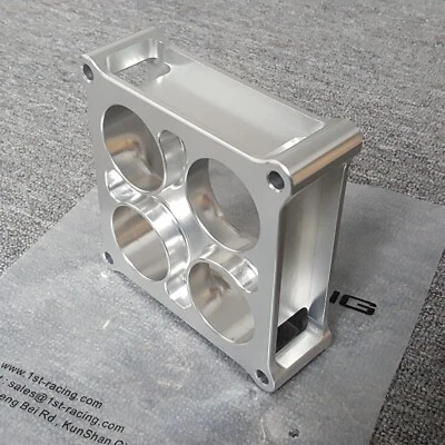 2'' Super Sucker Carb Spacer For Holley 4500 Series Carburetor Billet Aluminum Foto 1 de 4