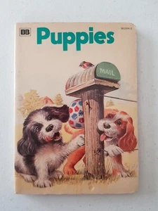 Animal Board Book - 362006-2 Puppies 1987 Budget Books - Imagen 1 de 12