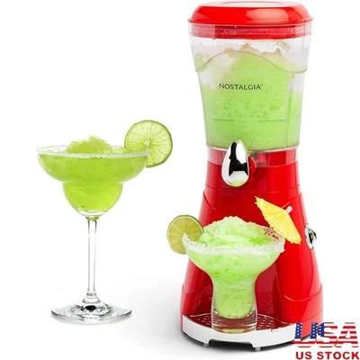 Máquina de margarita de encimera con potente motor 3 opciones de mezcla bebidas suaves 64-oc Foto 1 de 4