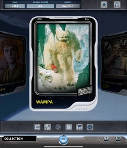 🔥🔥 Star Wars Card Trader WAMPA 2025 Tier 1 x100 White Base HOARD MONUMENT 🔥🔥 - Picture 1 of 1