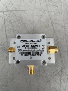 Mini-Circuits ZFBT-6GW+ 0.1-6000MHz Bias Tee - Picture 1 of 1