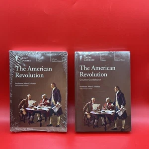 NEU Die großen Kurse Die Amerikanische Revolution Transkript Reiseführer und DVD Set - Bild 1 von 11