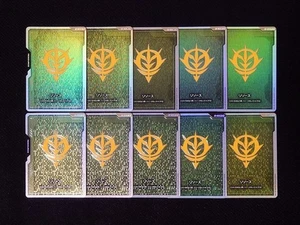 Gundam Card Game Zeon Principality Force Resource FIRSTCOMBAT set of 10 Japanese - Picture 1 of 1