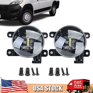 Luz antiniebla LED para parachoques delantero lámpara de conducción para Ram Promaster Fiat 500 súper brillante - Imagen 1 de 17